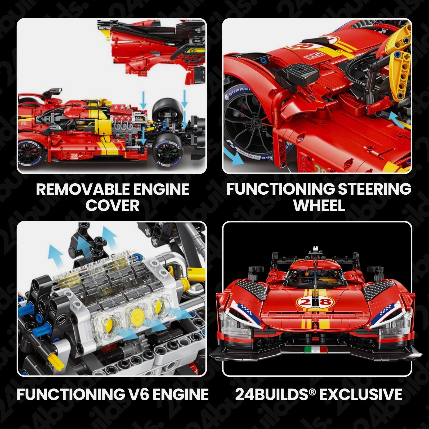 The Ultimate 2024 Endurance Champion | 3350pcs - BRICKS LAB