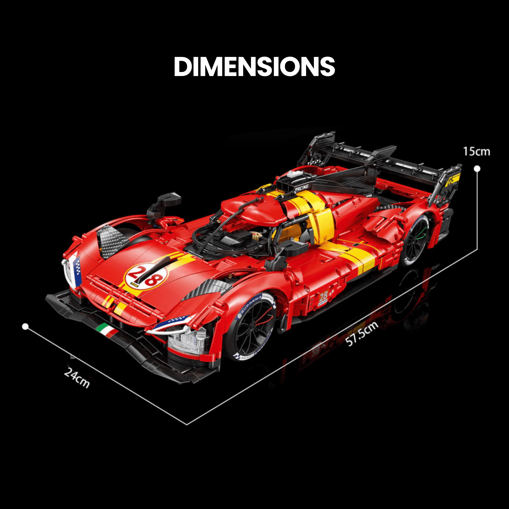 The Ultimate 2024 Endurance Champion | 3350pcs - BRICKS LAB