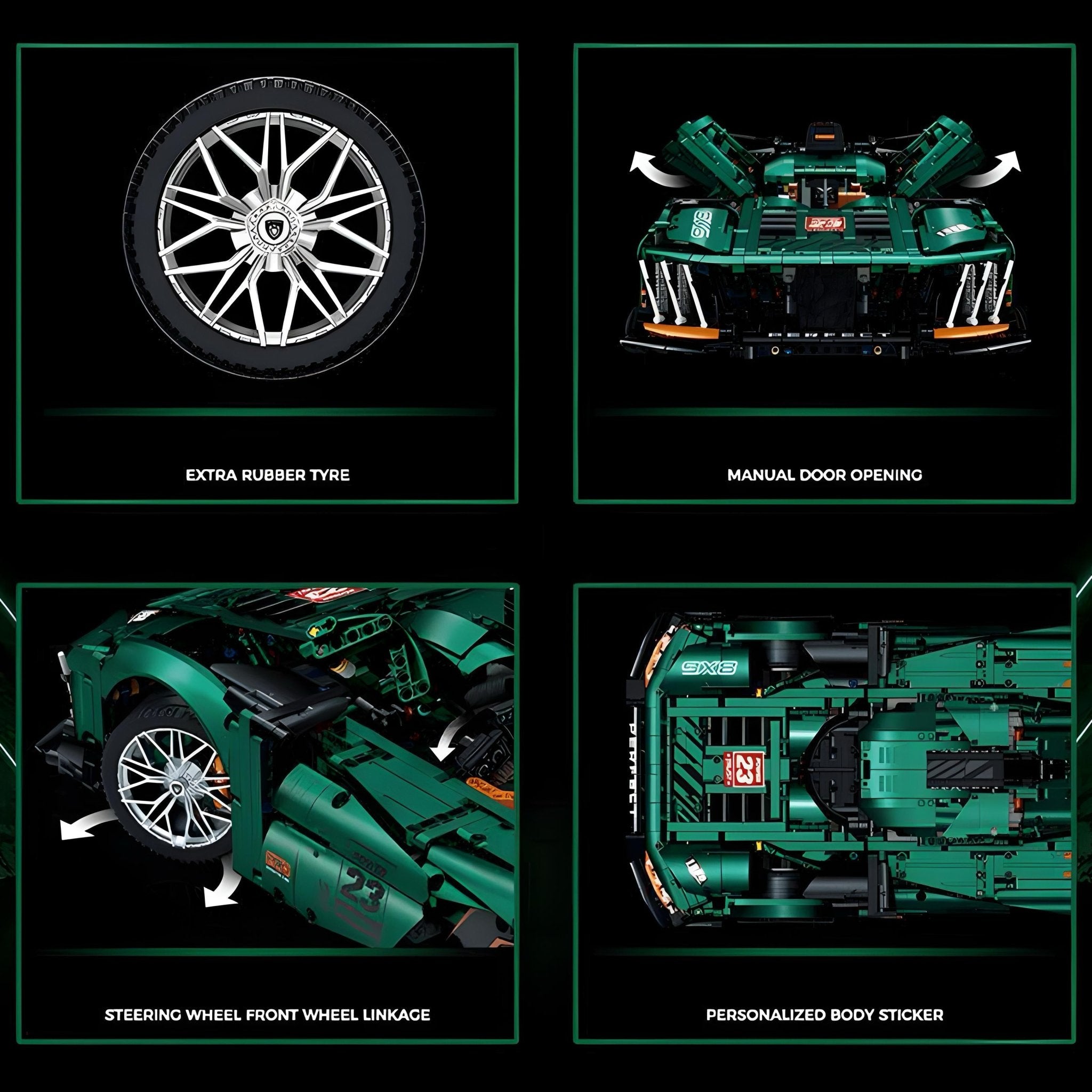 The Ultimate 24H Race Car | 3745pcs - BRICKS LAB