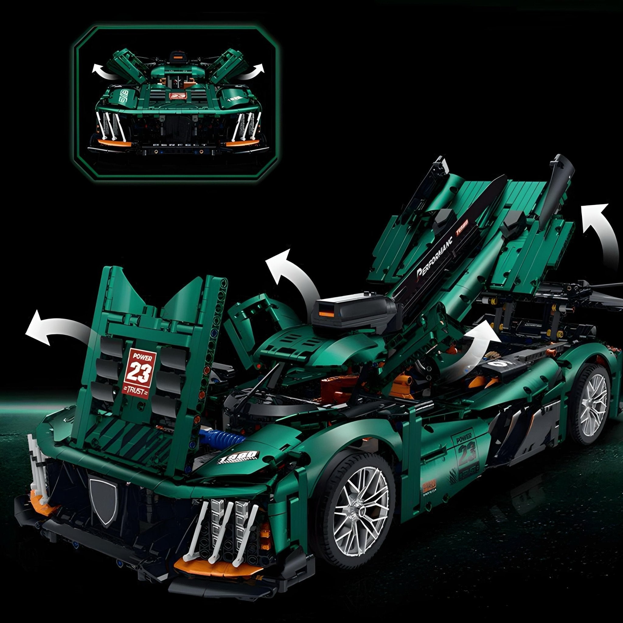 The Ultimate 24H Race Car | 3745pcs - BRICKS LAB