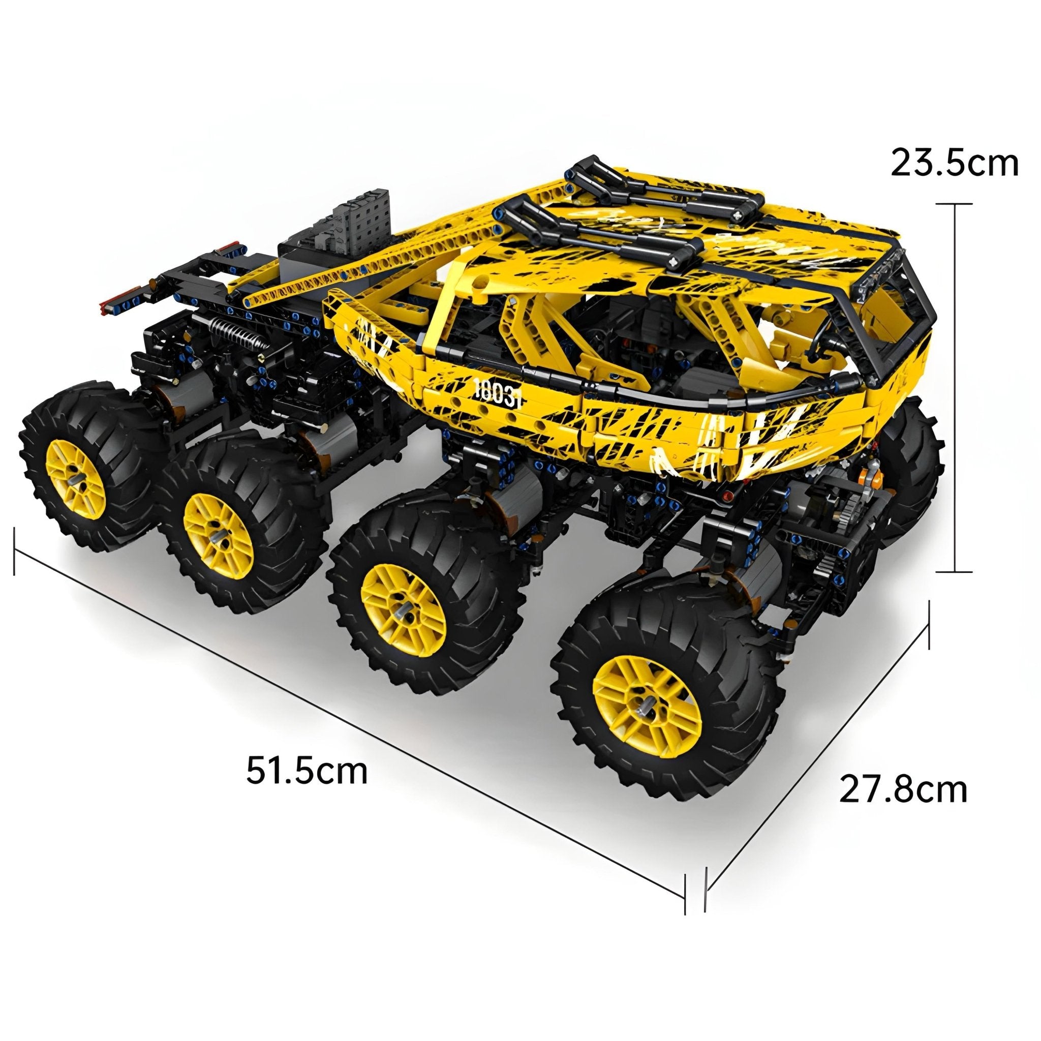 The Ultimate 8 Wheel Drive Off Roader | 1962pcs - BRICKS LAB