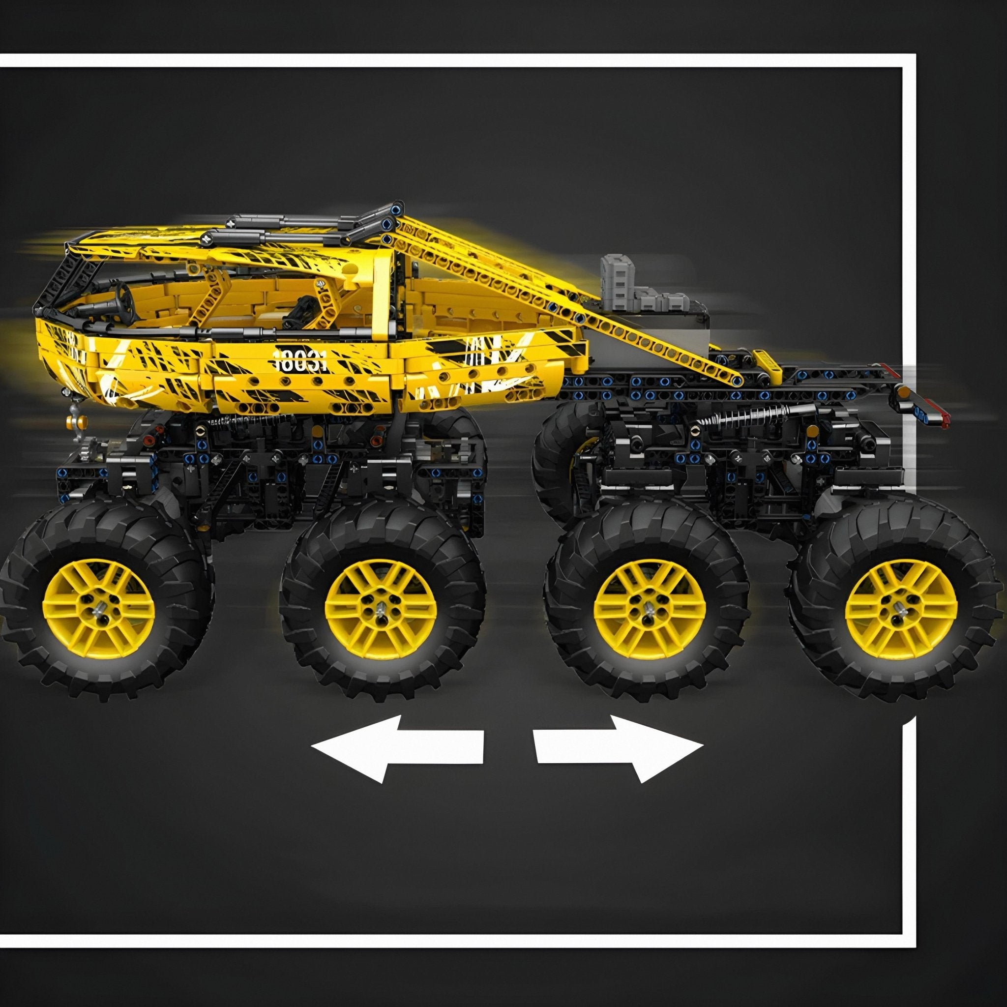 The Ultimate 8 Wheel Drive Off Roader | 1962pcs - BRICKS LAB