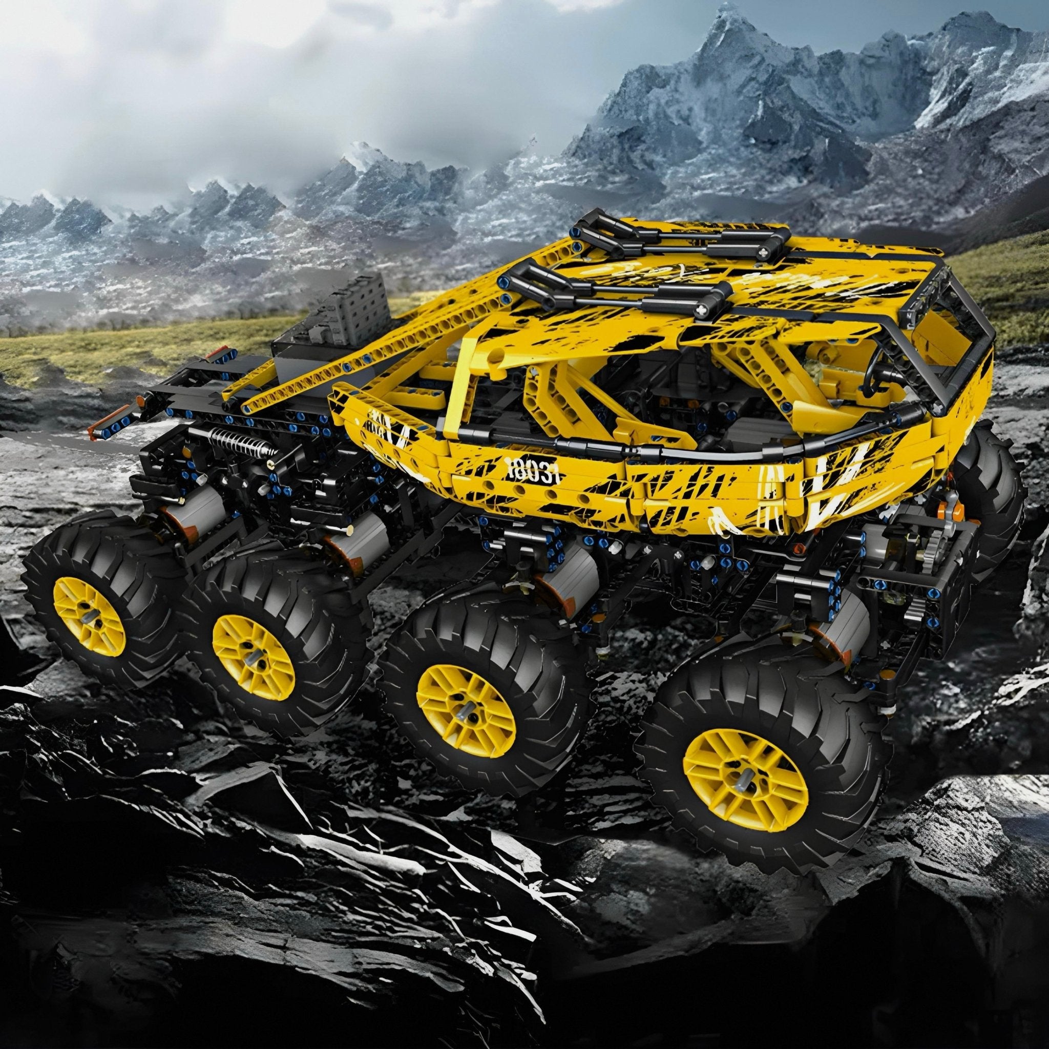 The Ultimate 8 Wheel Drive Off Roader | 1962pcs - BRICKS LAB