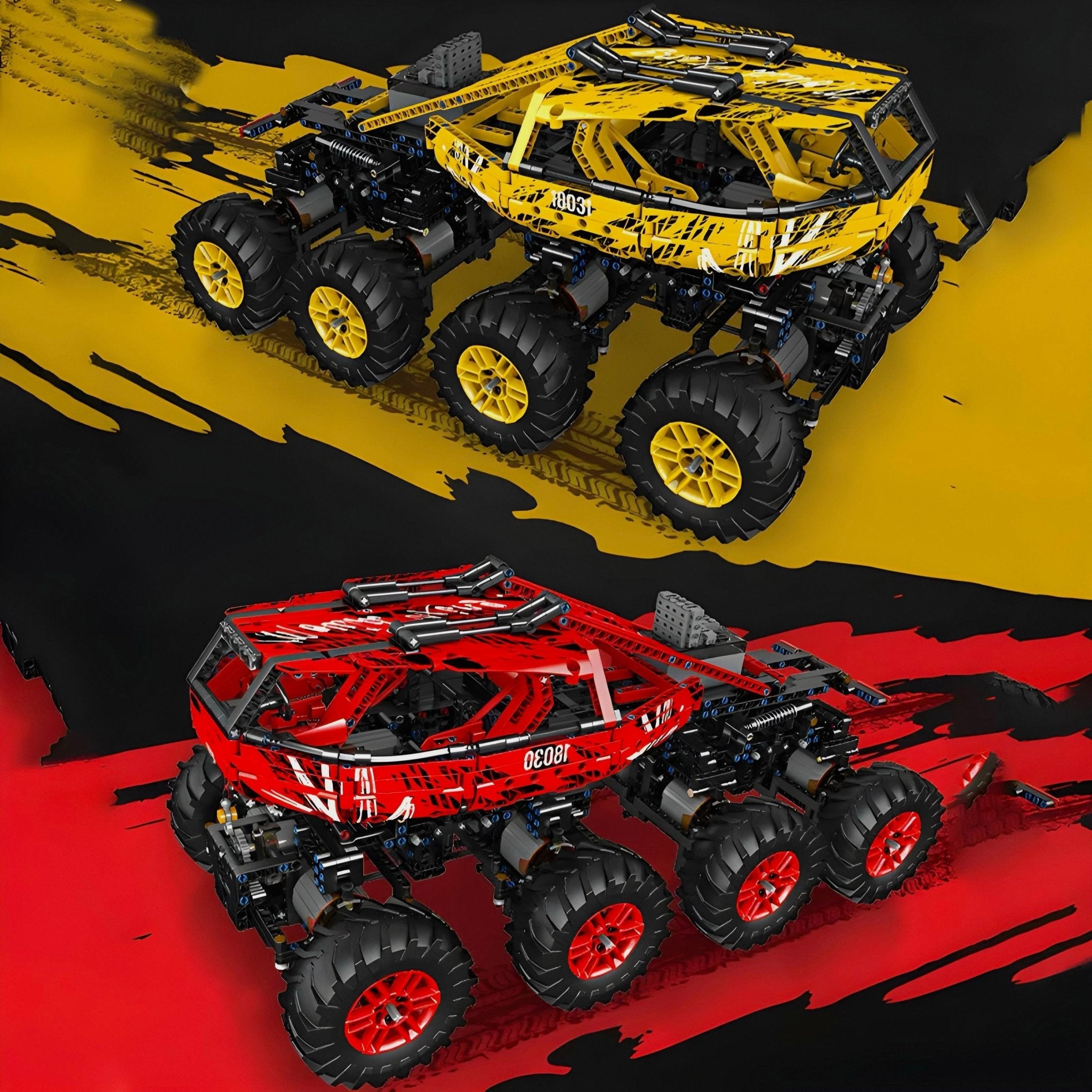 The Ultimate 8 Wheel Drive Off Roader | 1962pcs - BRICKS LAB