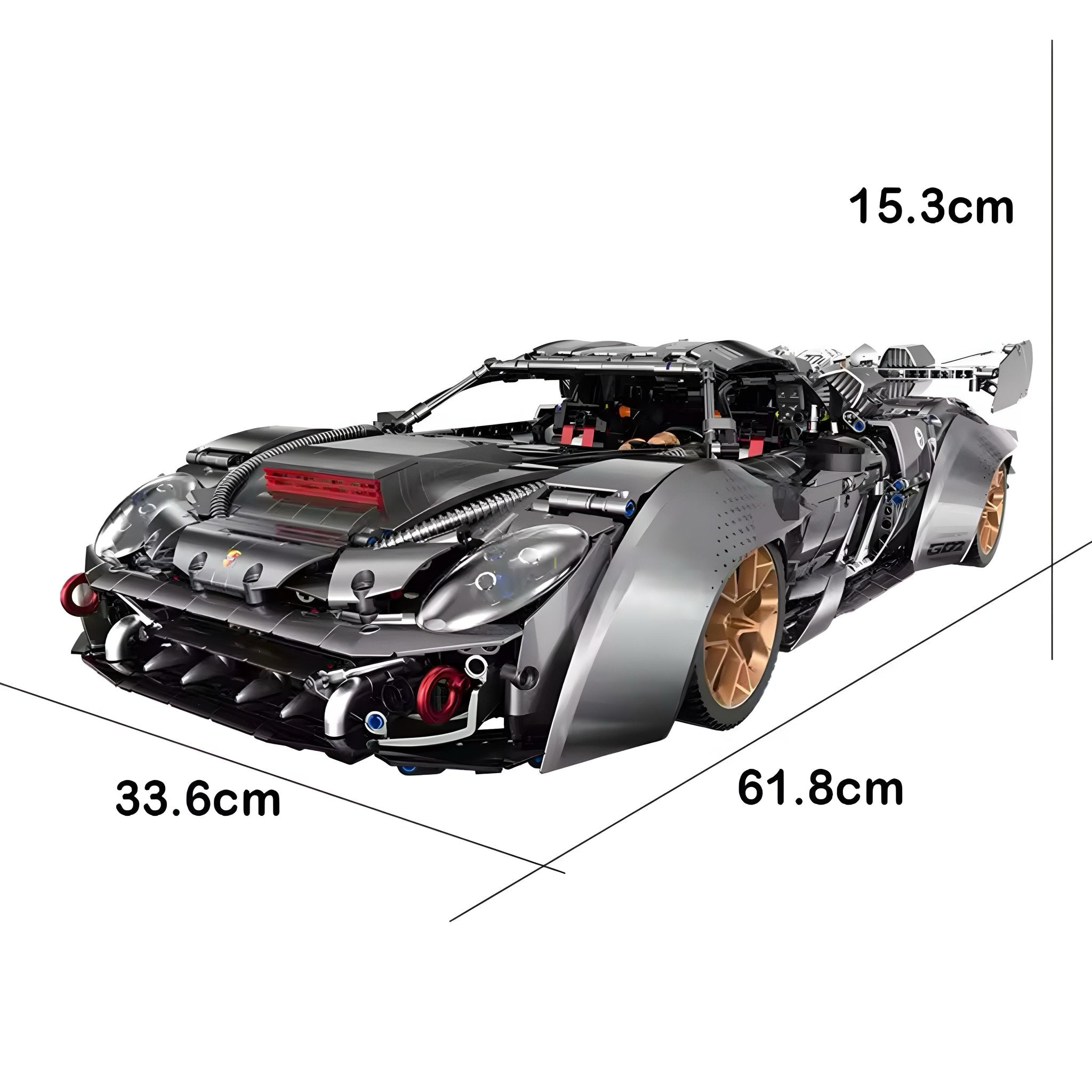 The Ultimate 918 Widebody | 4308pcs - BRICKS LAB