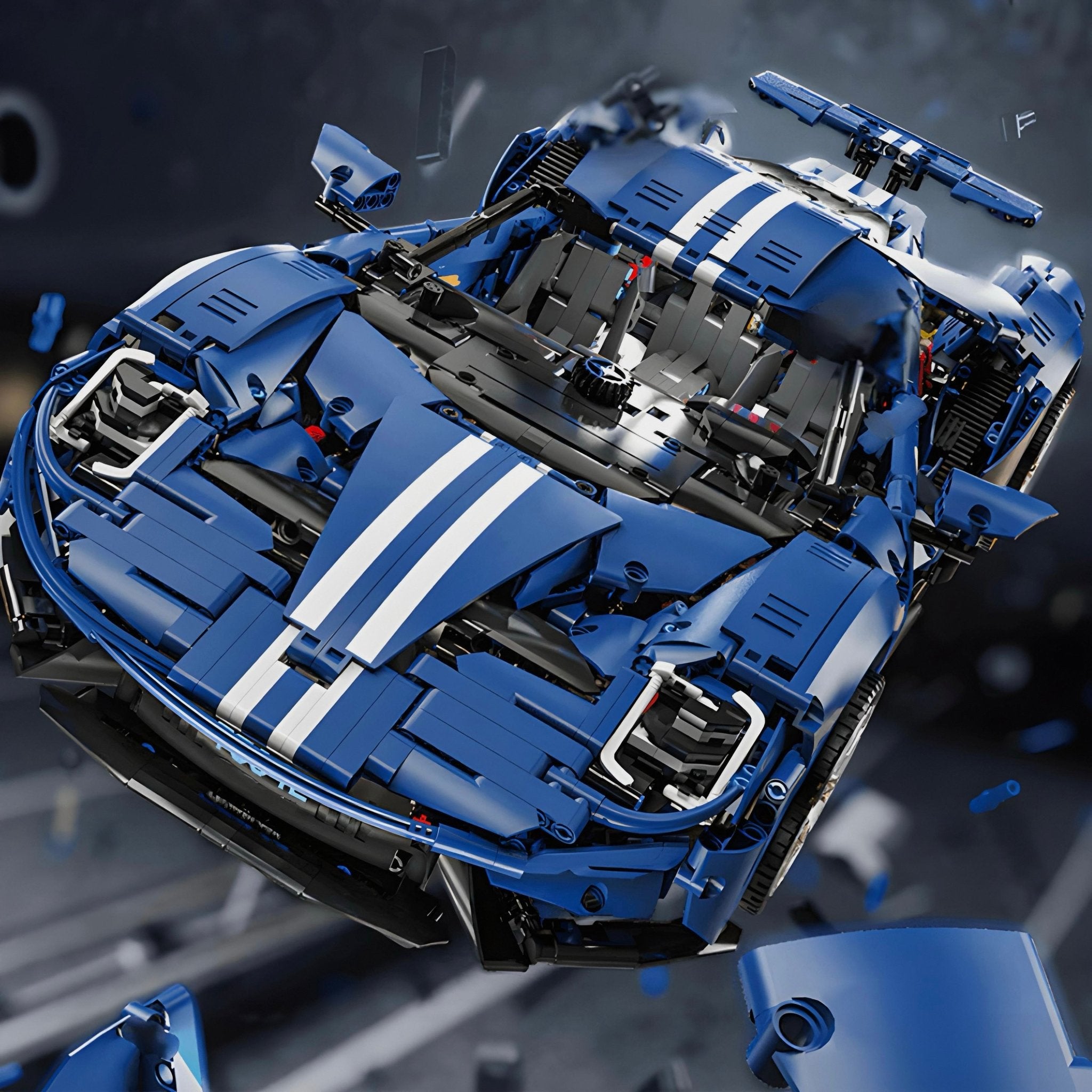 The Ultimate American GT V2 | 3055pcs - BRICKS LAB