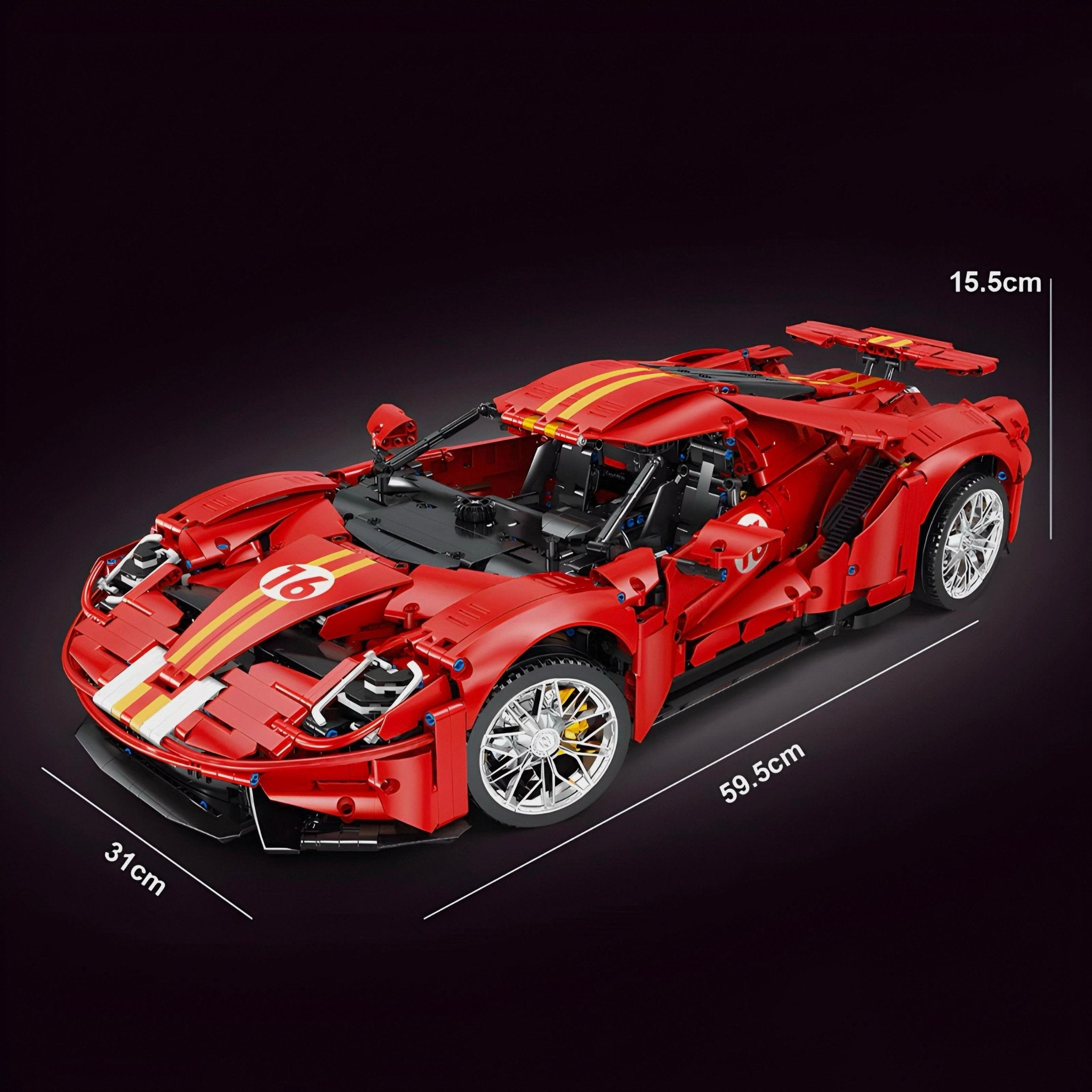 The Ultimate American GT V2 | 3055pcs - BRICKS LAB