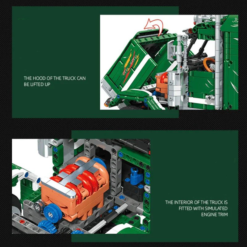 THE ULTIMATE AMERICAN TRUCK | 2104PCS - BRICKS LAB