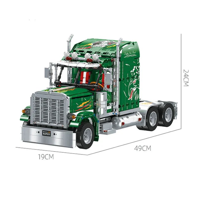THE ULTIMATE AMERICAN TRUCK | 2104PCS - BRICKS LAB