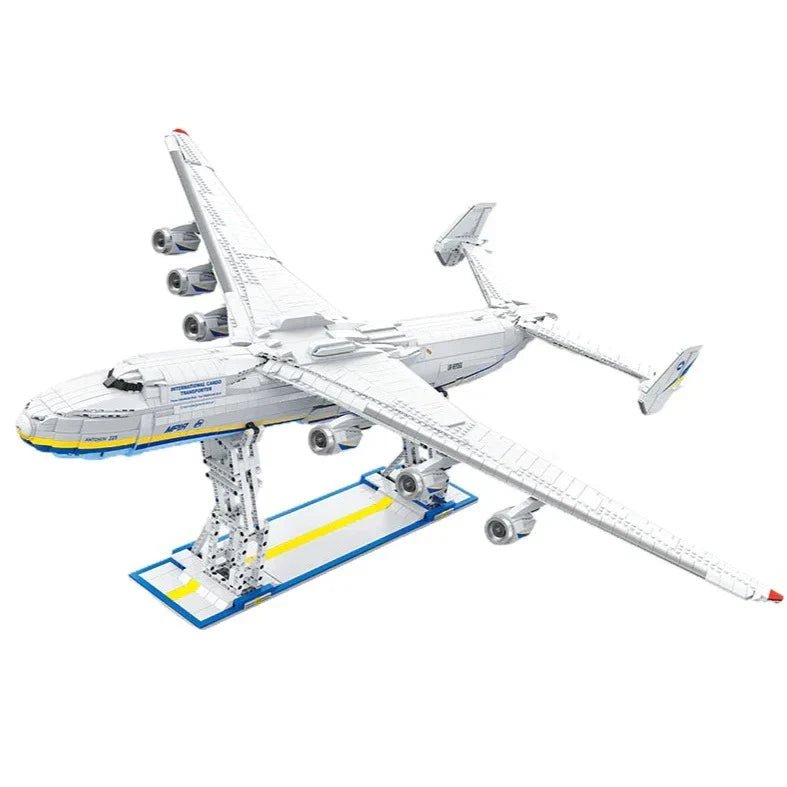 THE ULTIMATE ANTONOV 225 WITH STAND | 5349PCS - BRICKS LAB