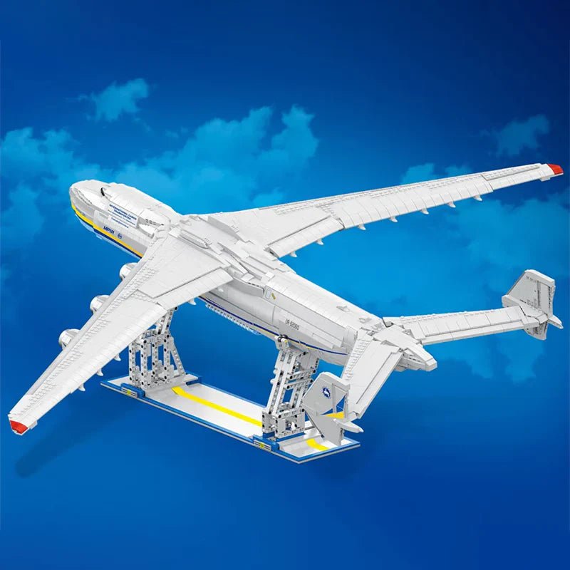 THE ULTIMATE ANTONOV 225 WITH STAND | 5349PCS - BRICKS LAB