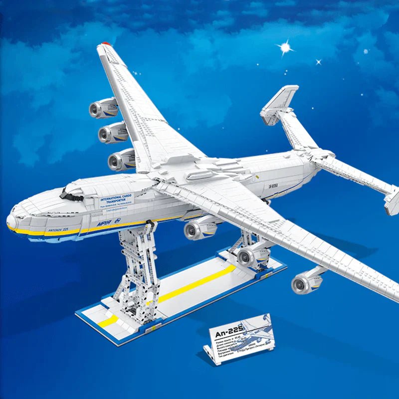 THE ULTIMATE ANTONOV 225 WITH STAND | 5349PCS - BRICKS LAB