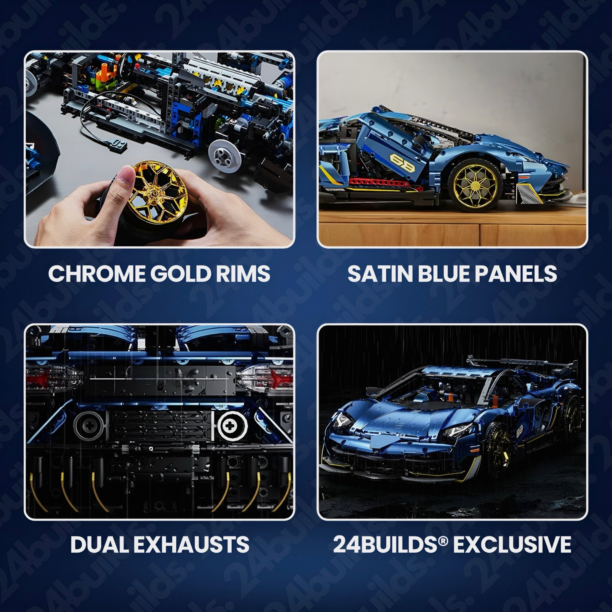 The Ultimate Aventador SVJ | 3812pcs - BRICKS LAB