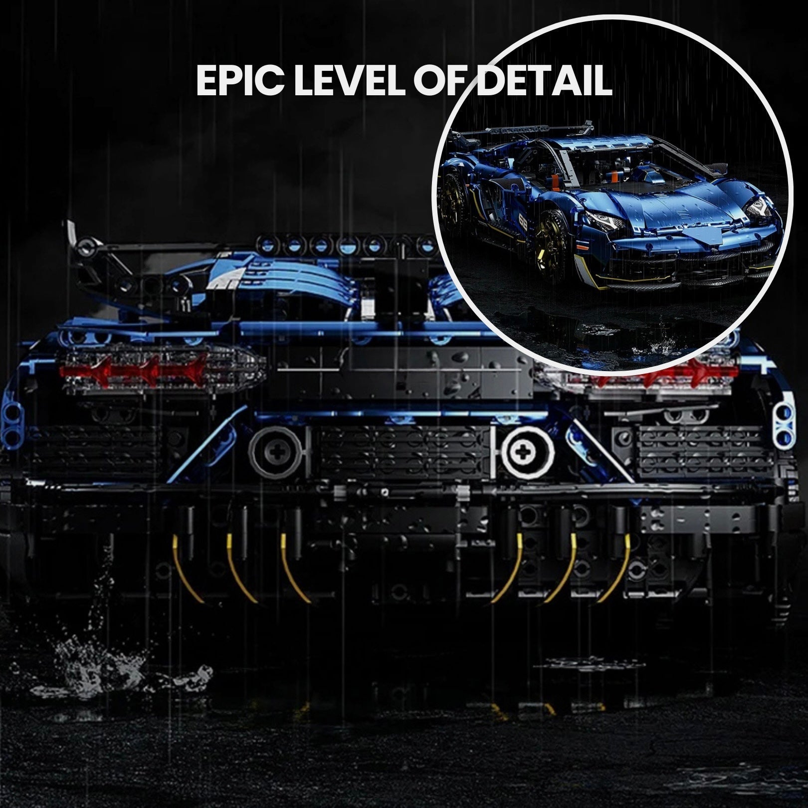 The Ultimate Aventador SVJ | 3812pcs - BRICKS LAB