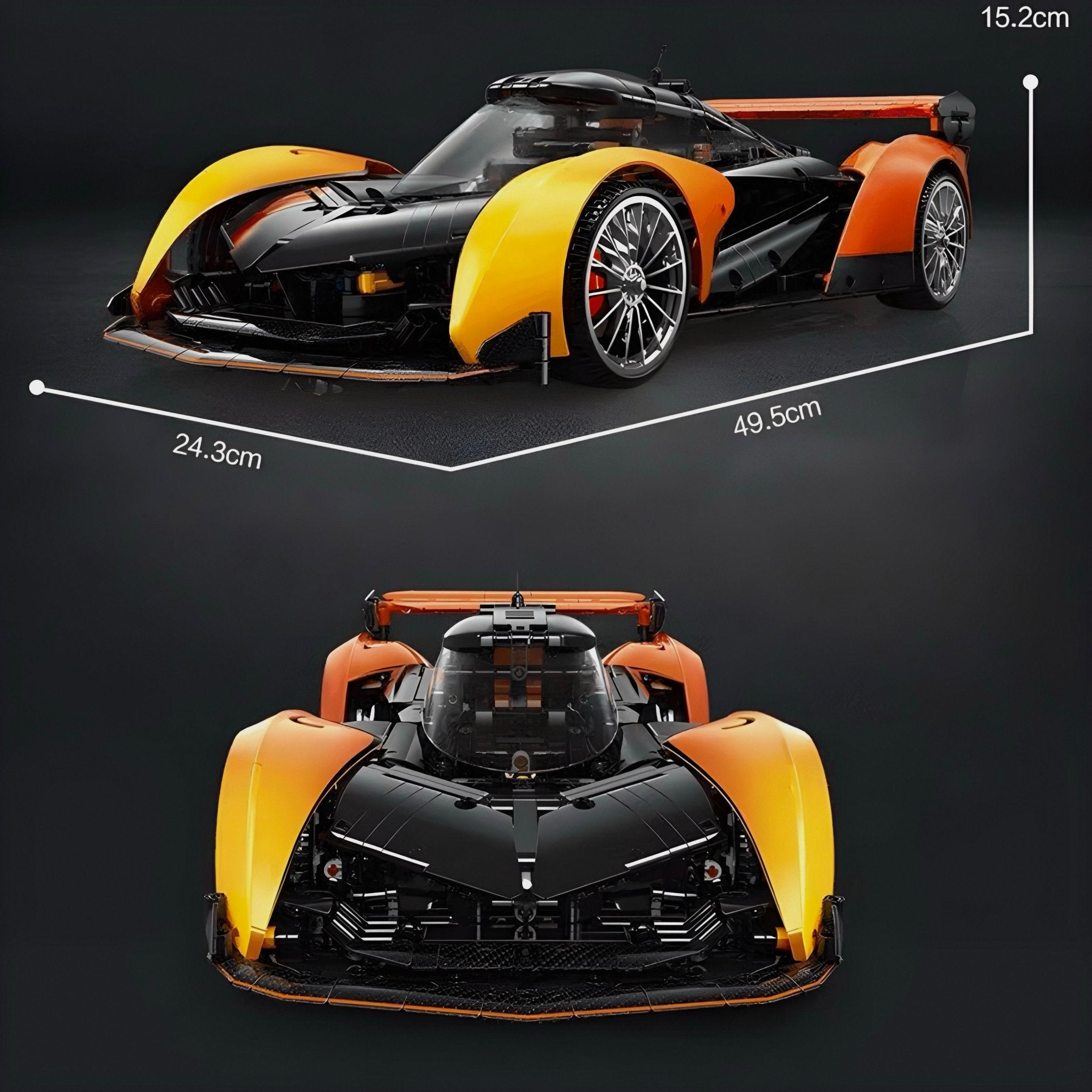 The Ultimate British GT Hypercar | 2136pcs - BRICKS LAB