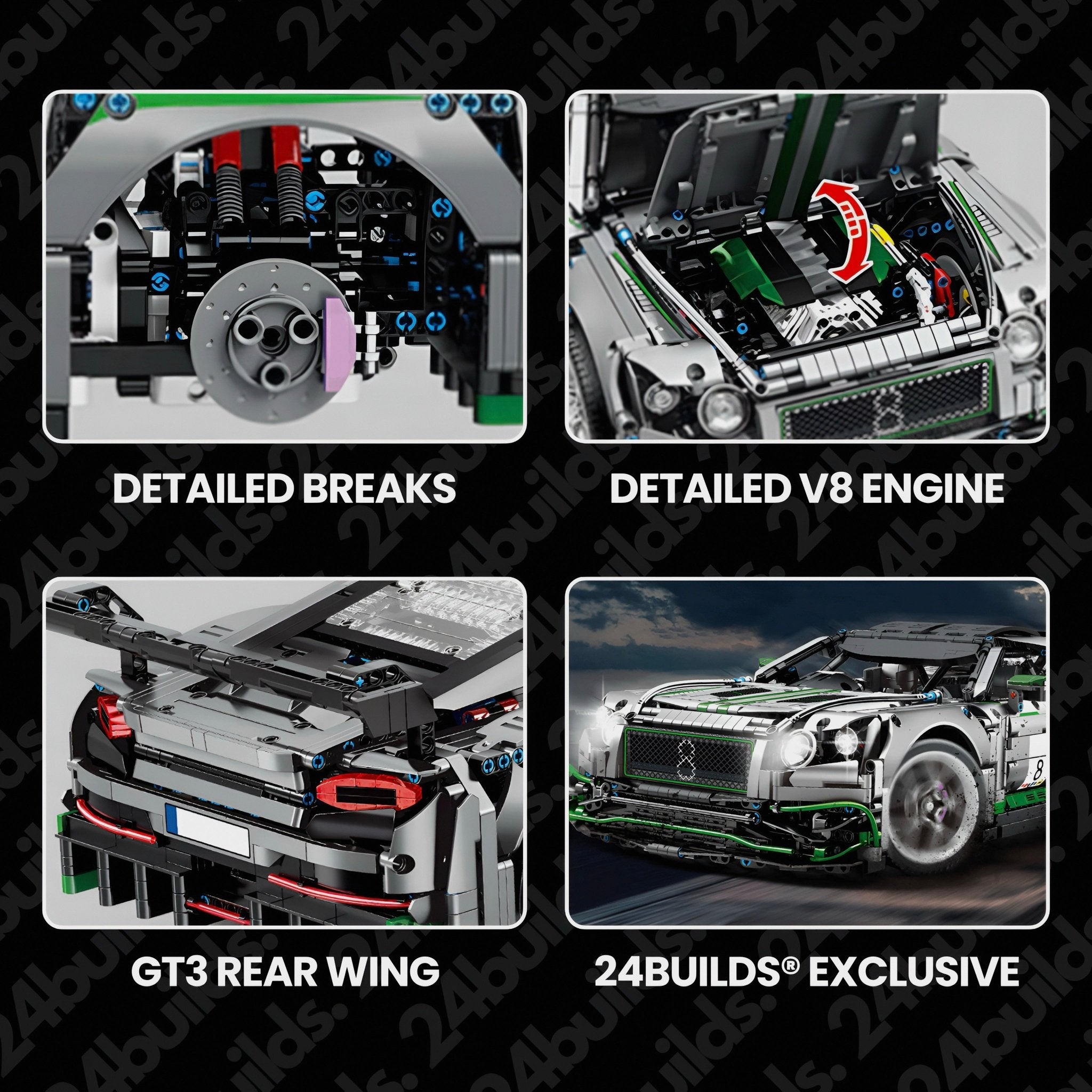 The Ultimate British GT3 | 3612pcs - BRICKS LAB