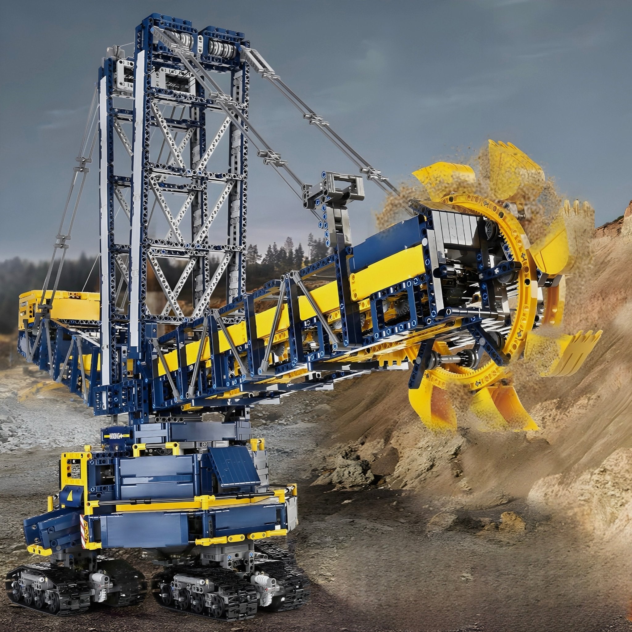 THE ULTIMATE BUCKET WHEEL EXCAVATOR | 4588PCS - BRICKS LAB