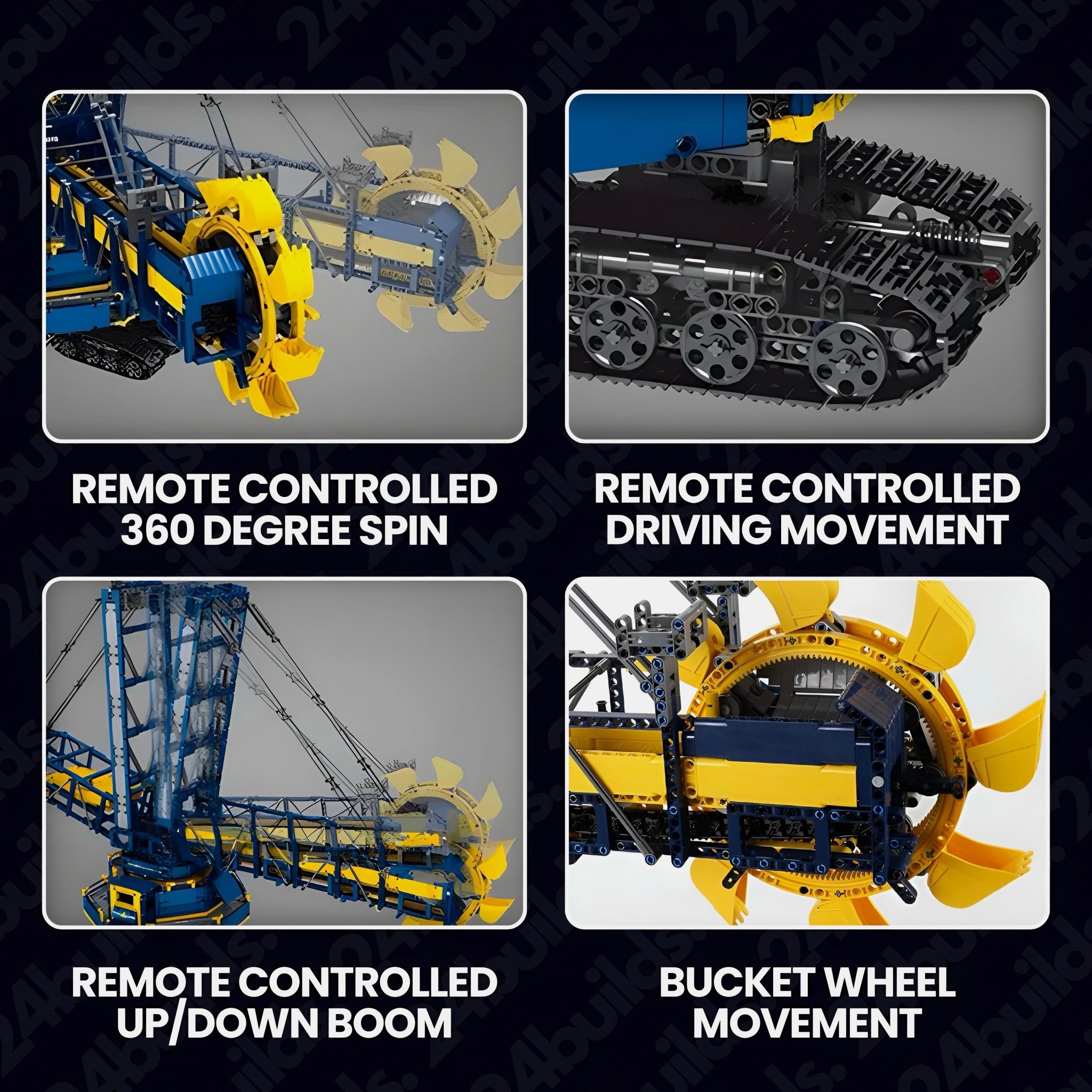 THE ULTIMATE BUCKET WHEEL EXCAVATOR | 4588PCS - BRICKS LAB