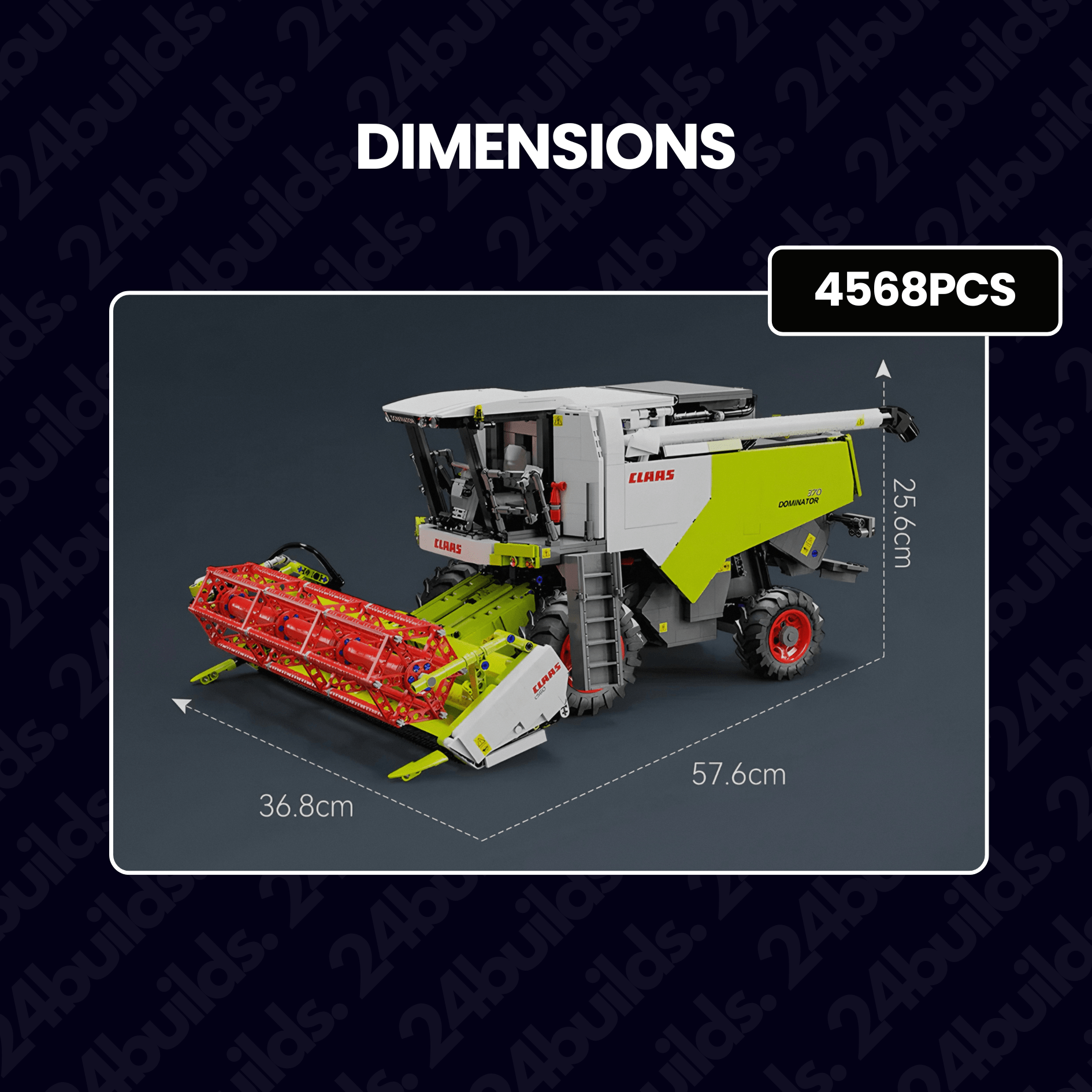 THE ULTIMATE CLASS DOMINATOR 370 | 4568PCS - BRICKS LAB