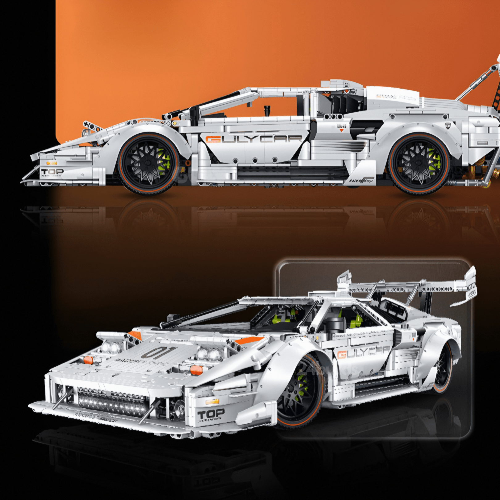 The Ultimate Countach LP5000 | 3972pcs - BRICKS LAB