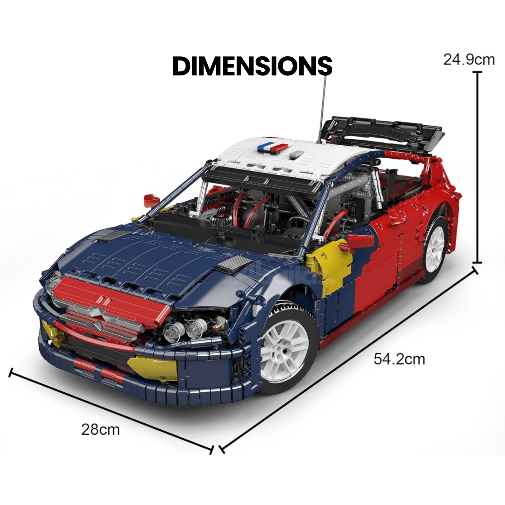 The Ultimate French Rally Car | 4606pcs - BRICKS LAB