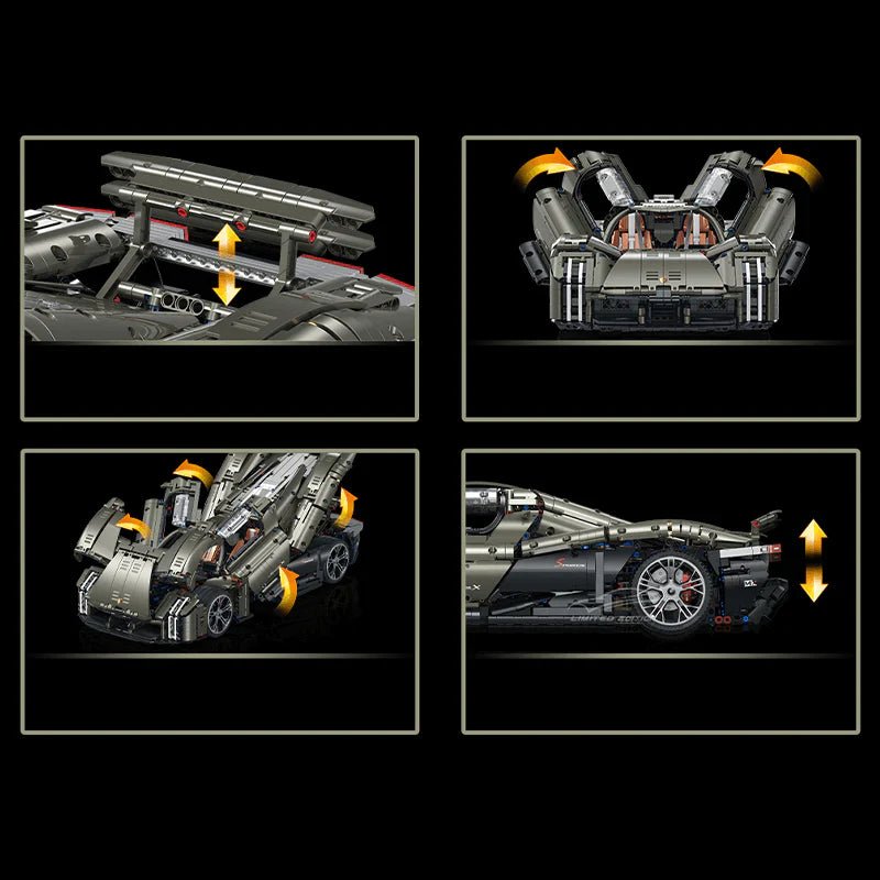 The Ultimate German Concept Hypercar | 4055pcs - BRICKS LAB