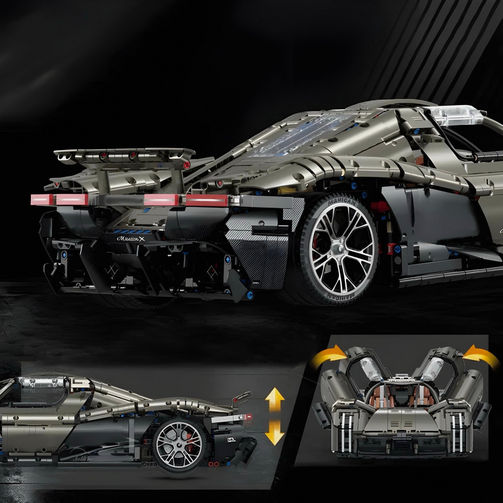 The Ultimate German Concept Hypercar | 4055pcs - BRICKS LAB