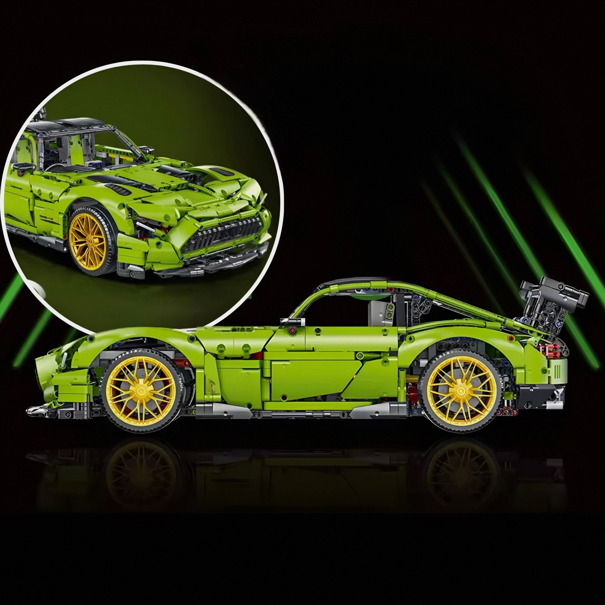 THE ULTIMATE GERMAN GT - R | 2898PCS - BRICKS LAB