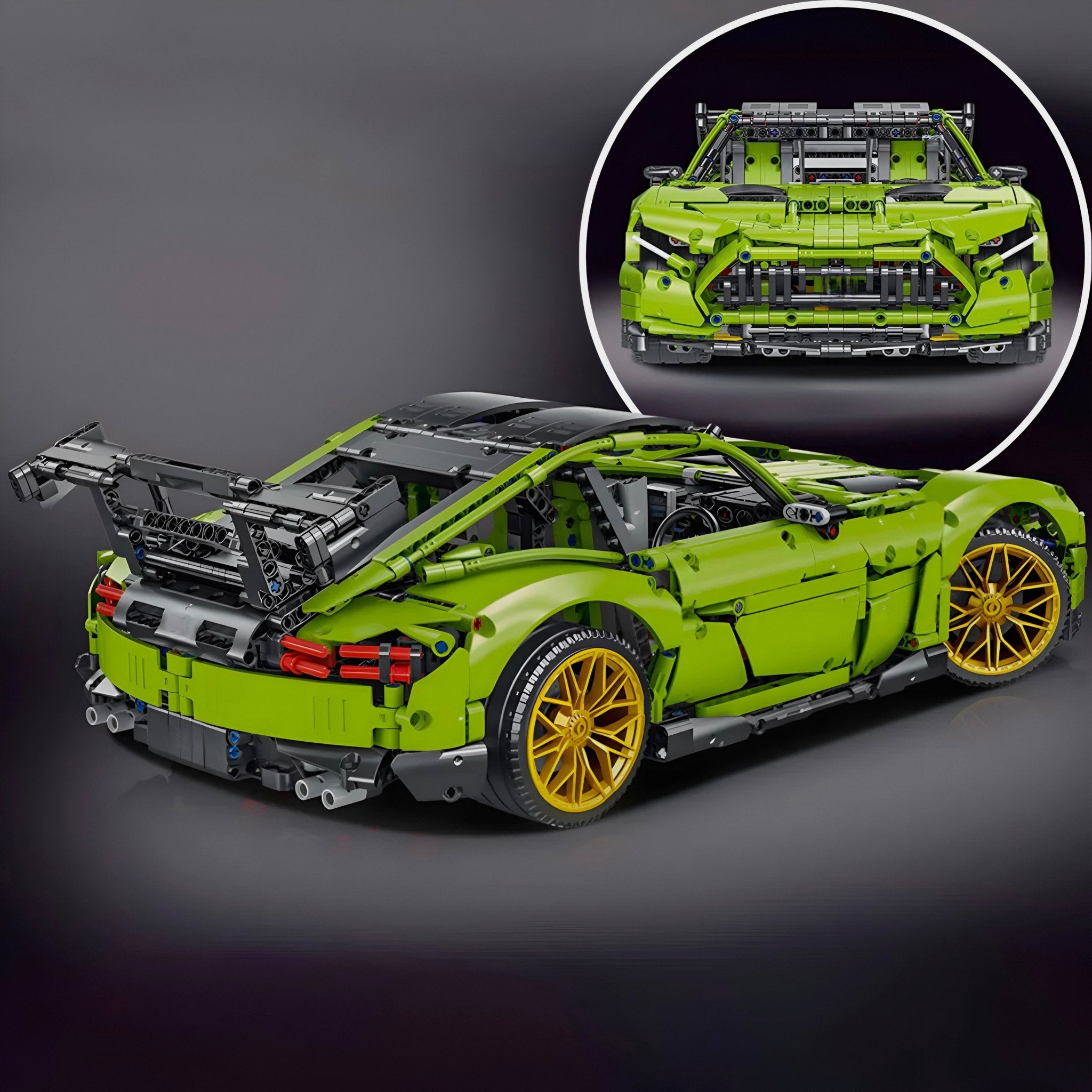 THE ULTIMATE GERMAN GT - R | 2898PCS - BRICKS LAB