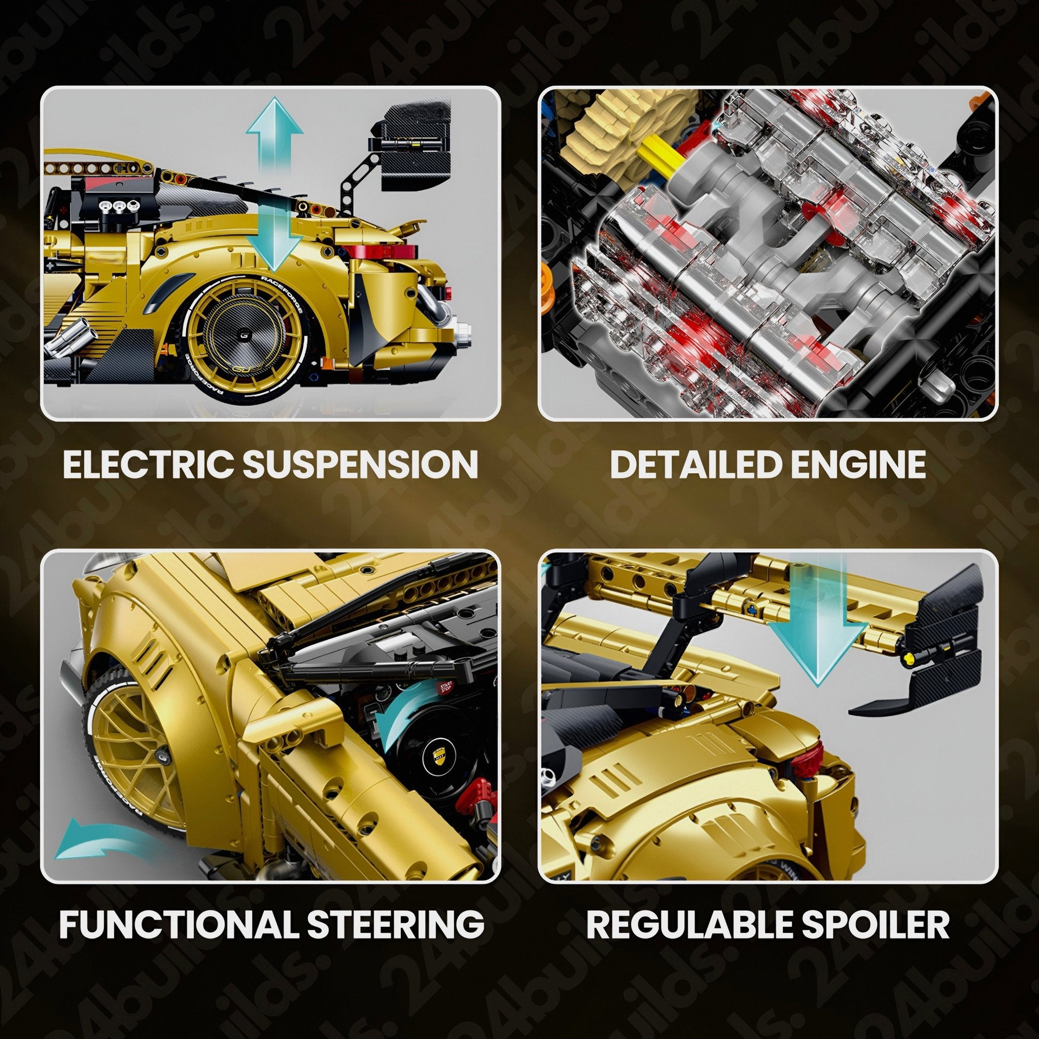 The Ultimate GT3 RS Concept | 3826pcs - BRICKS LAB
