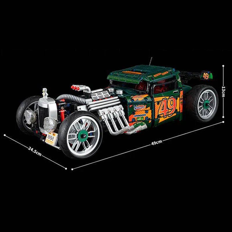 The Ultimate Hot Rod | 2617pcs - BRICKS LAB