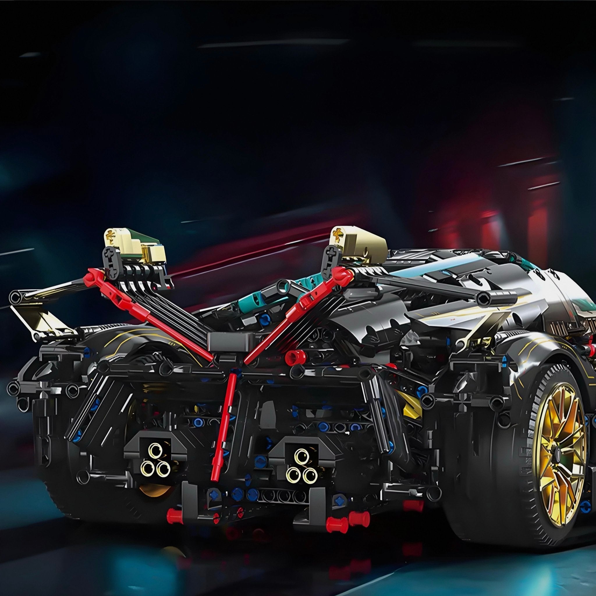The Ultimate Italian V12 Concept | 2528pcs - BRICKS LAB