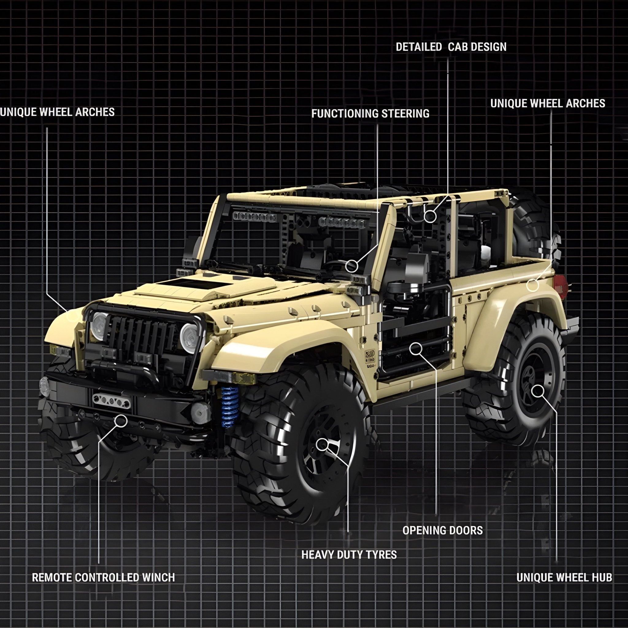 The Ultimate Off Roader | 3620pcs - BRICKS LAB