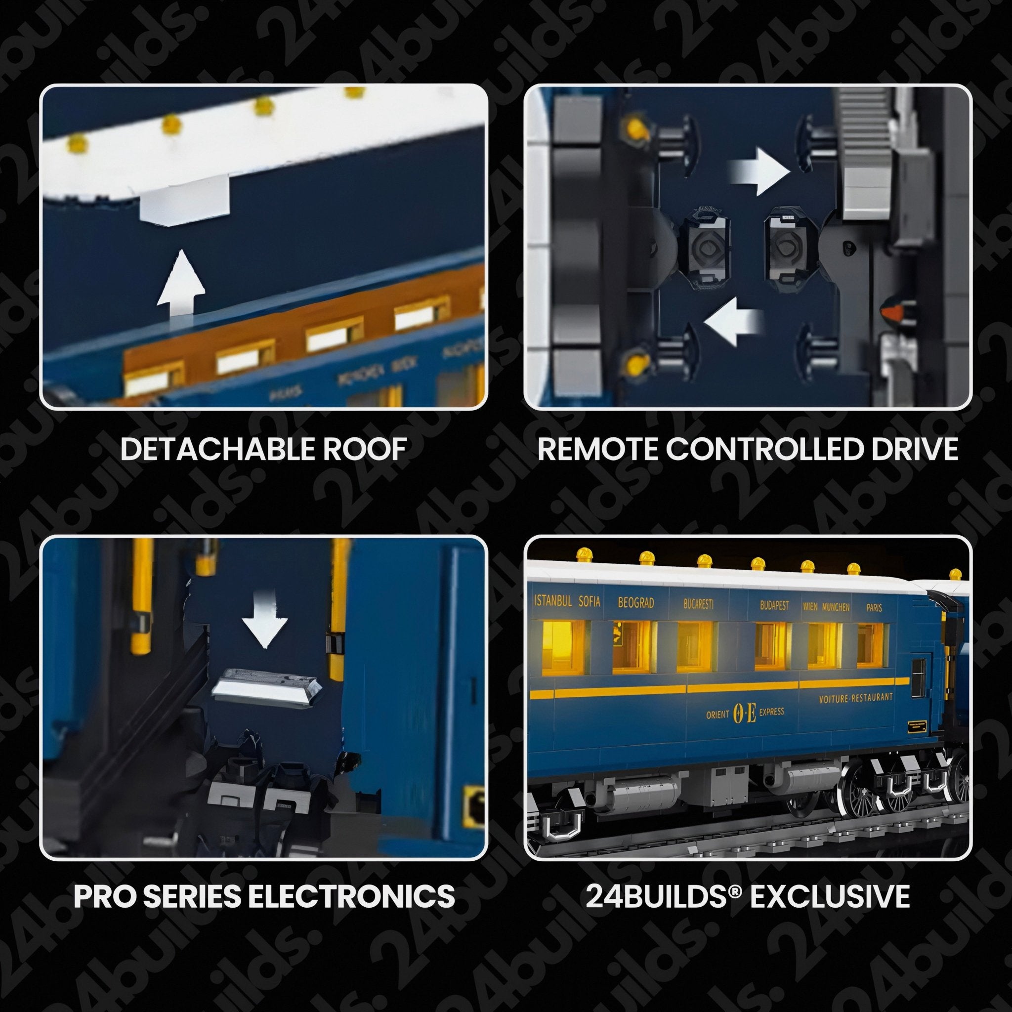 THE ULTIMATE ORIENT EXPRESS | 3692PCS - BRICKS LAB