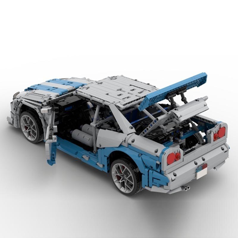 The Ultimate R34 Skyline GT - R | 3383pcs - BRICKS LAB