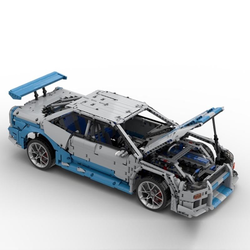 The Ultimate R34 Skyline GT - R | 3383pcs - BRICKS LAB