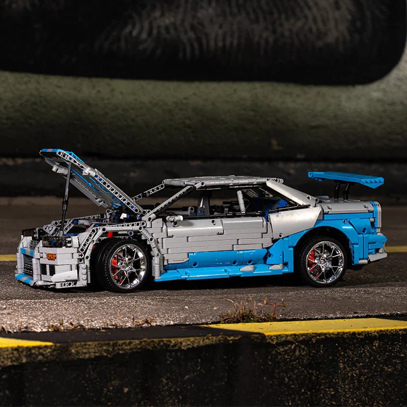 The Ultimate R34 Skyline GT - R | 3383pcs - BRICKS LAB