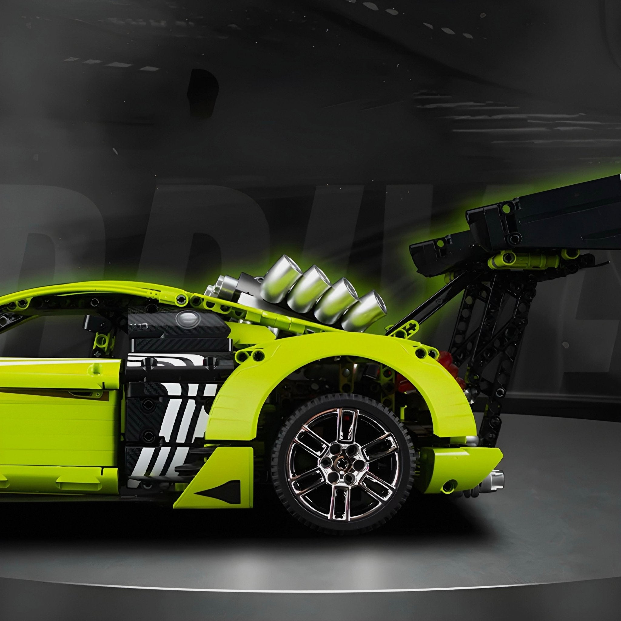 The Ultimate R8 Widebody | 2640pcs - BRICKS LAB