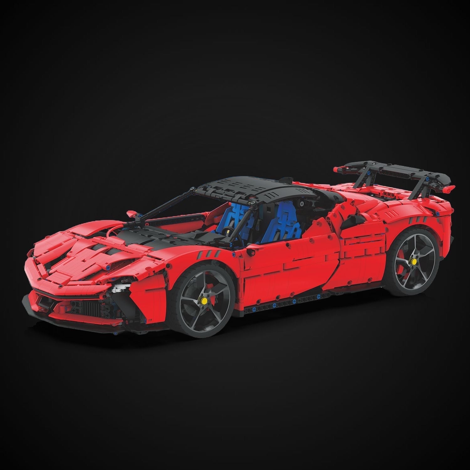 The Ultimate Red Spec SF90 | 4204pcs - BRICKS LAB