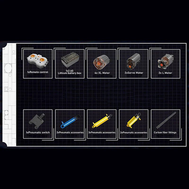 THE ULTIMATE REMOTE CONTROLLED TIPPER | 5767PCS - BRICKS LAB