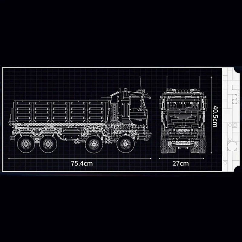 THE ULTIMATE REMOTE CONTROLLED TIPPER | 5767PCS - BRICKS LAB