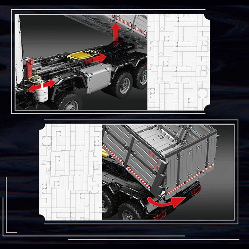 THE ULTIMATE REMOTE CONTROLLED TIPPER | 5767PCS - BRICKS LAB