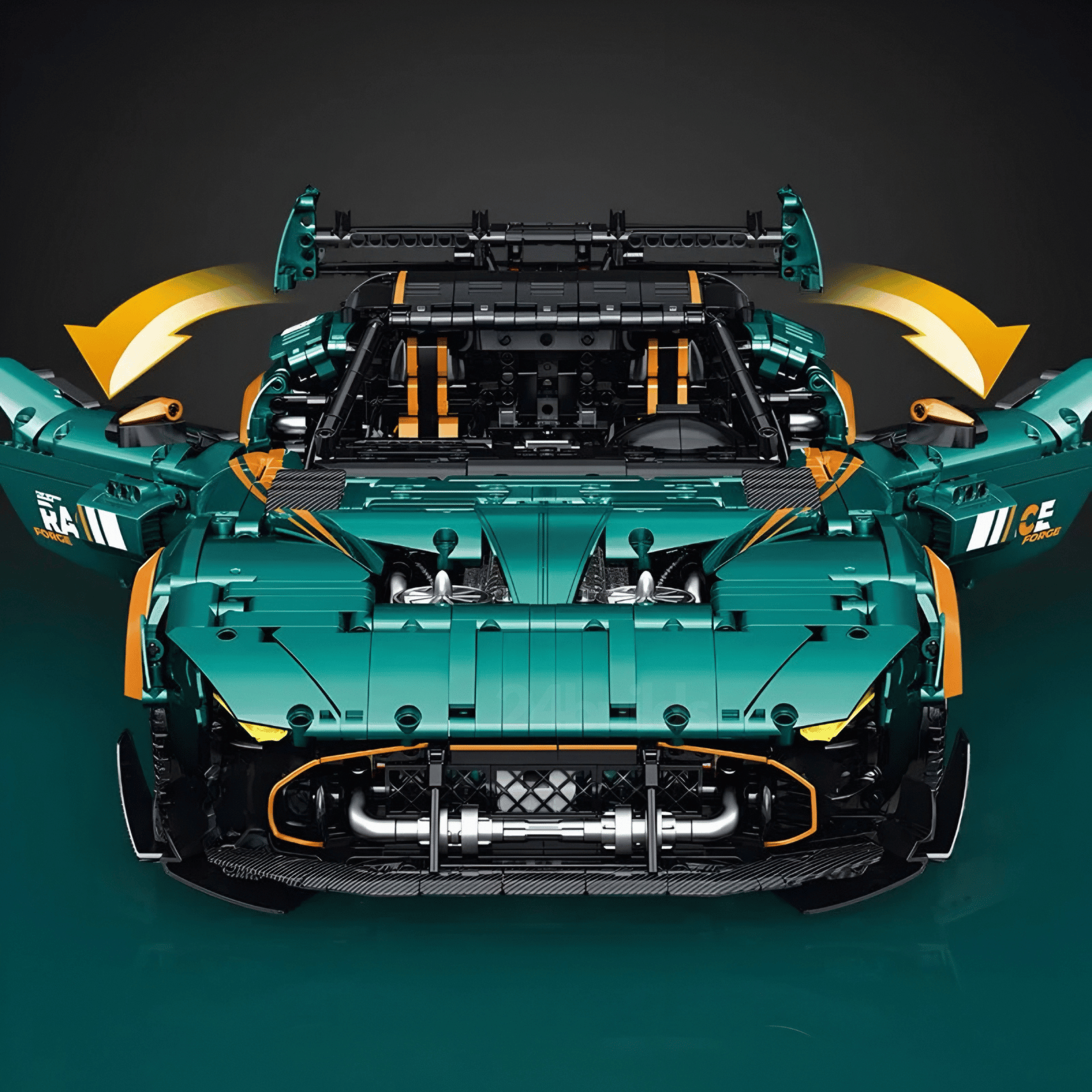 The Ultimate V12 British Race Car | 3794pcs - BRICKS LAB