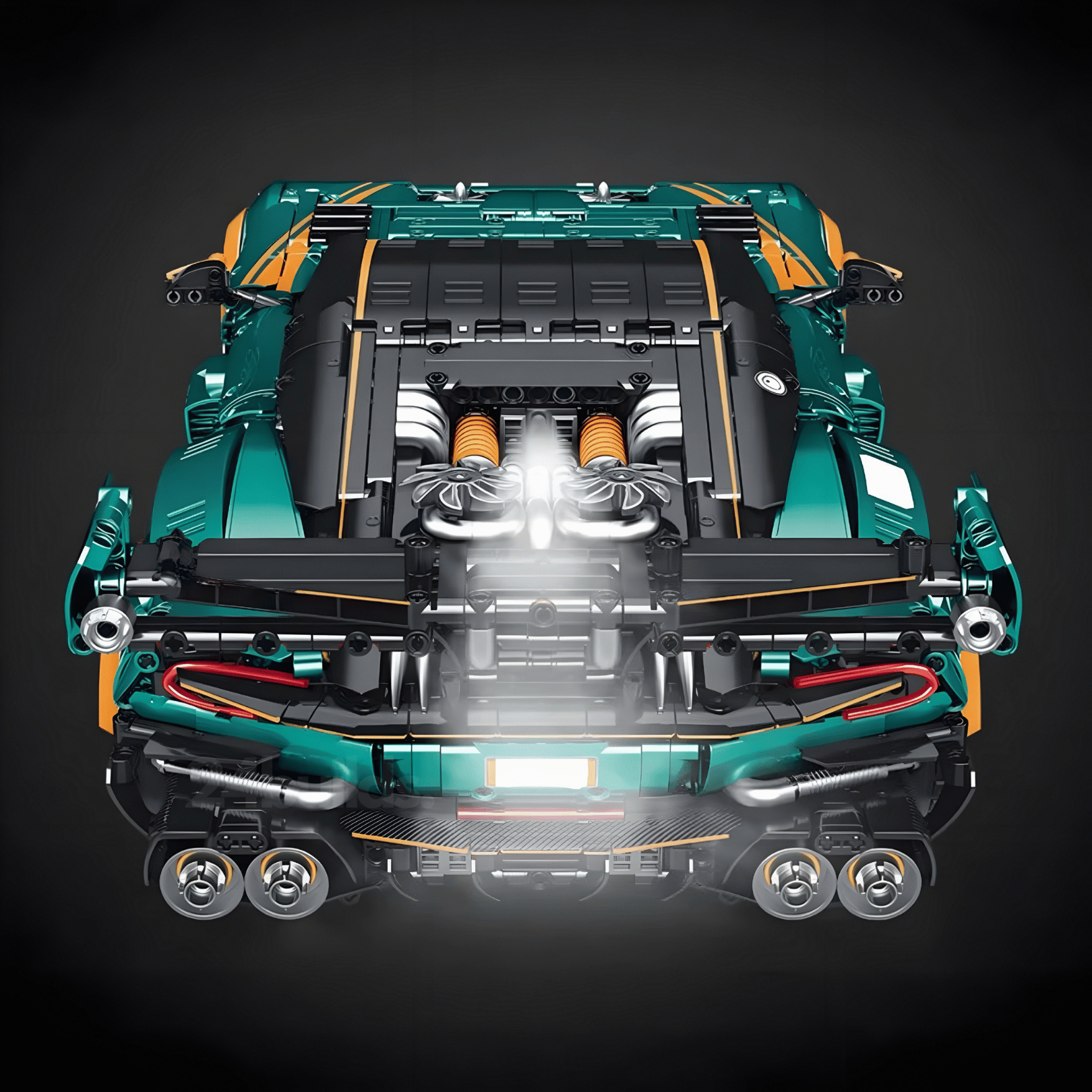 The Ultimate V12 British Race Car | 3794pcs - BRICKS LAB