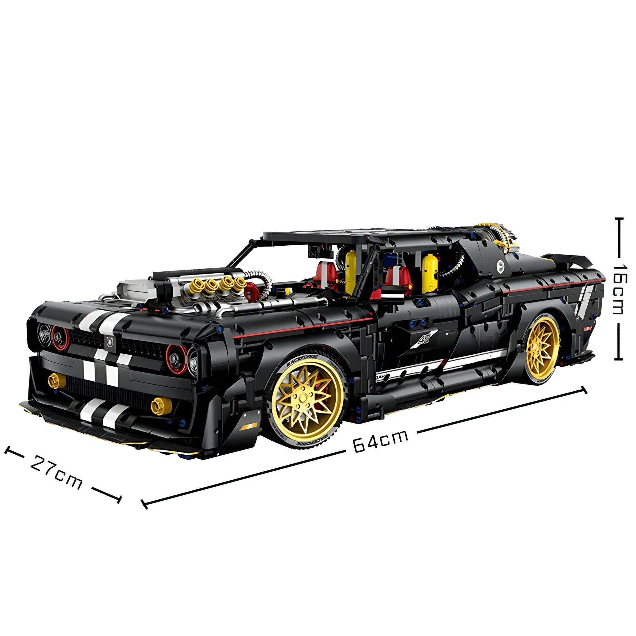 The Ultimate V8 Muscle Car | 3752pcs - BRICKS LAB