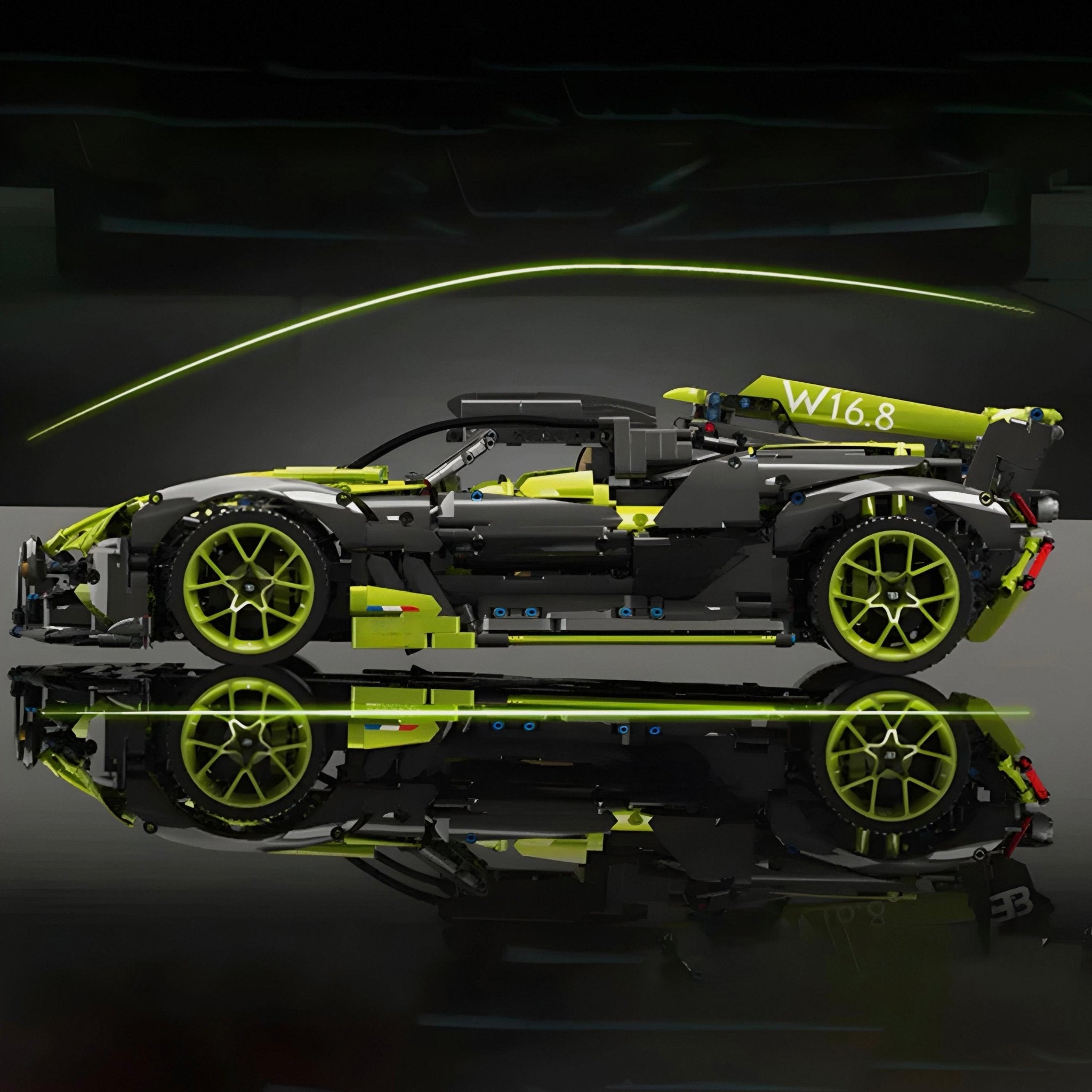The Ultimate W16 Hypercar | 3590pcs - BRICKS LAB