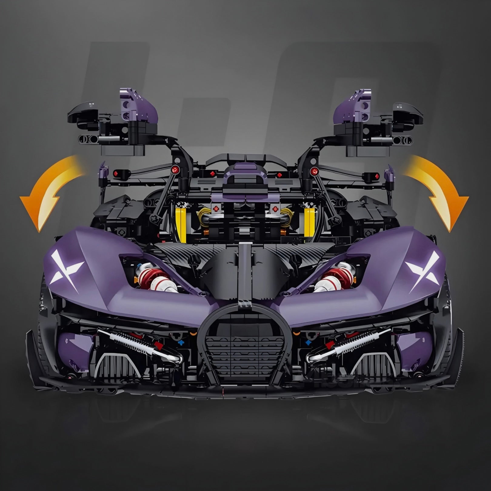 The Ultimate W16 Track Hypercar | 3332pcs - BRICKS LAB