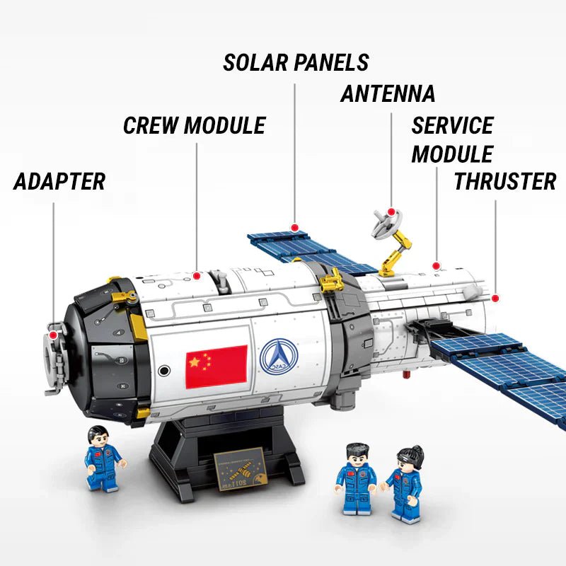 TIANGONG 1 SPACECRAFT | 1001PCS - BRICKS LAB