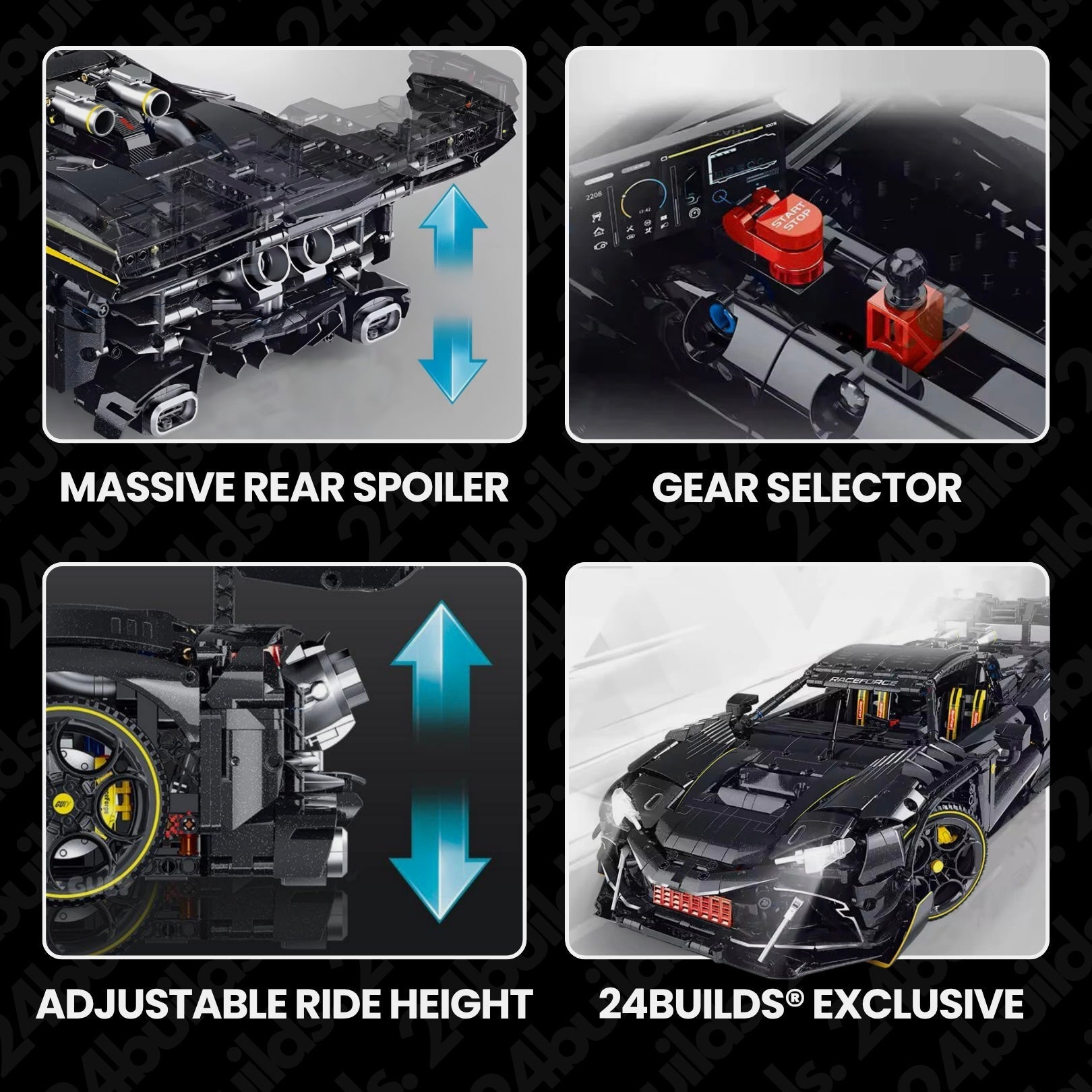 Track Edition Italian Supercar | 3728pcs - BRICKS LAB