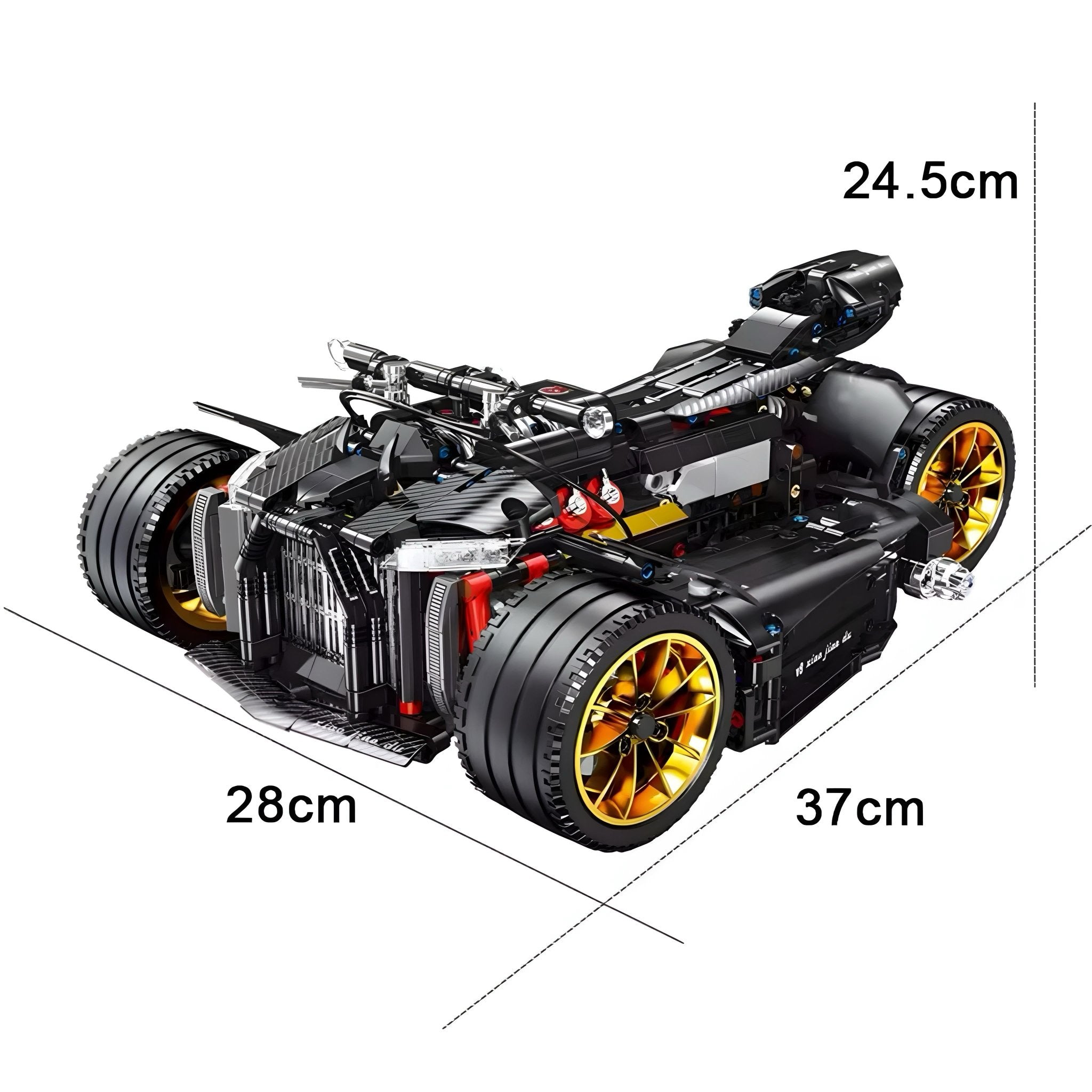 V8M MOTORCYCLE | 2054PCS - BRICKS LAB